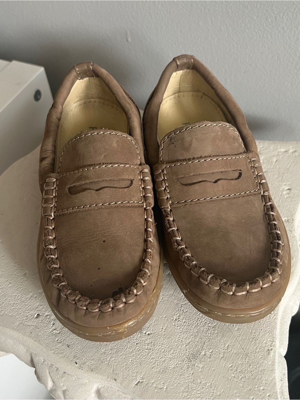 Primigi Tan Kids Moccasin Loafers